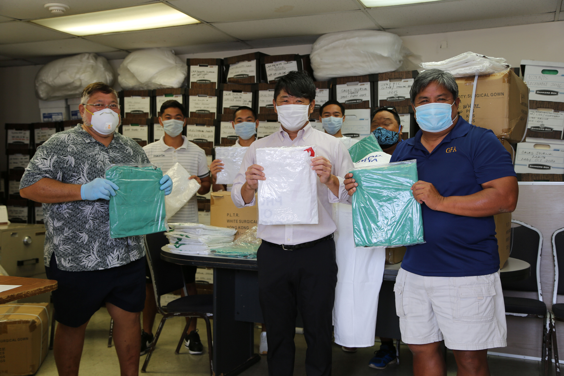Guam Football Association GFA donates needed medical equipment to