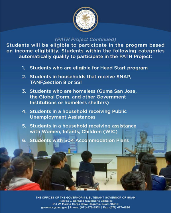 Guam Head Start Program Guam Department of Education (GDOE)