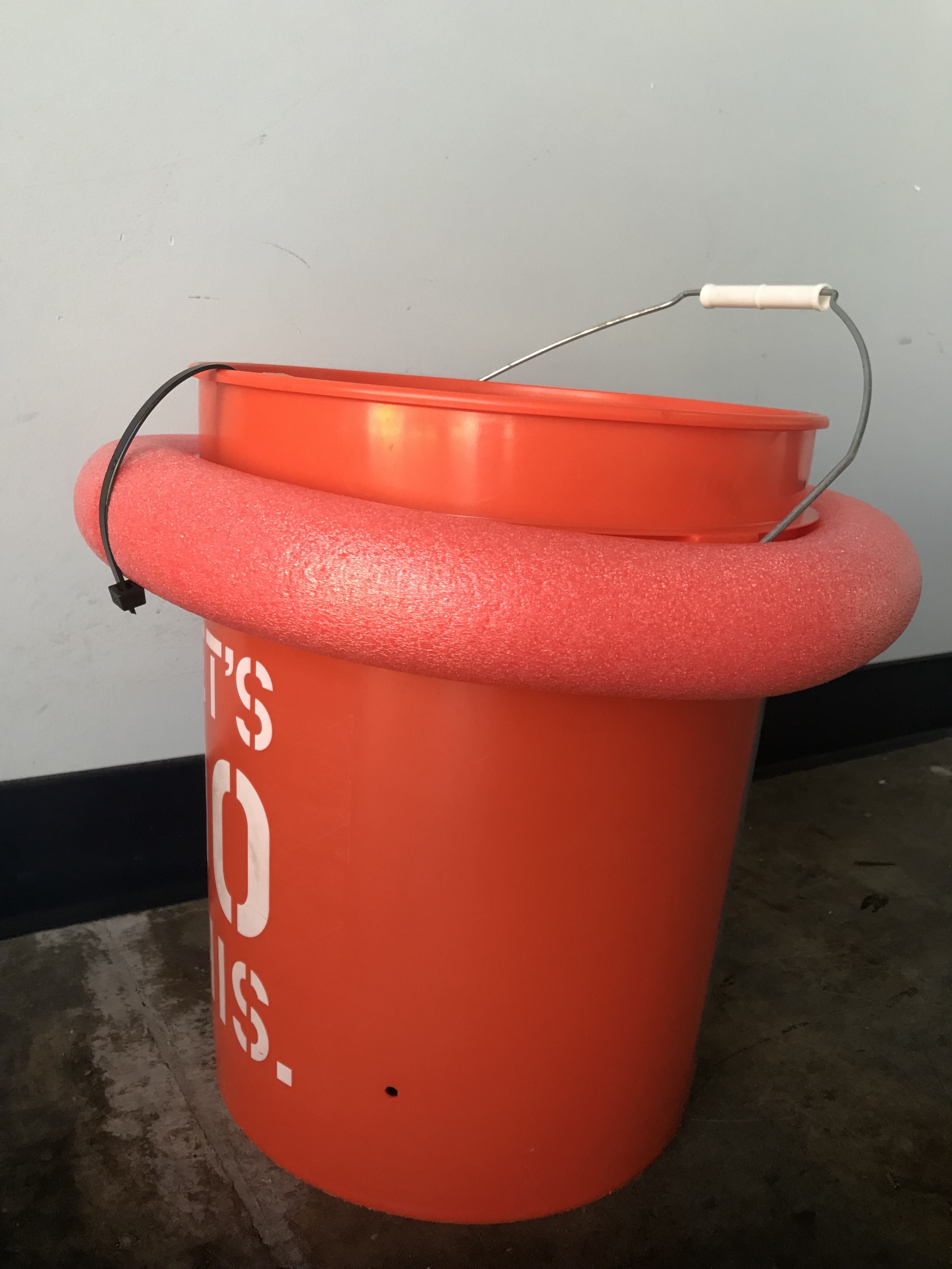 algae buckets Guam Community Coral Reef Monitoring Program