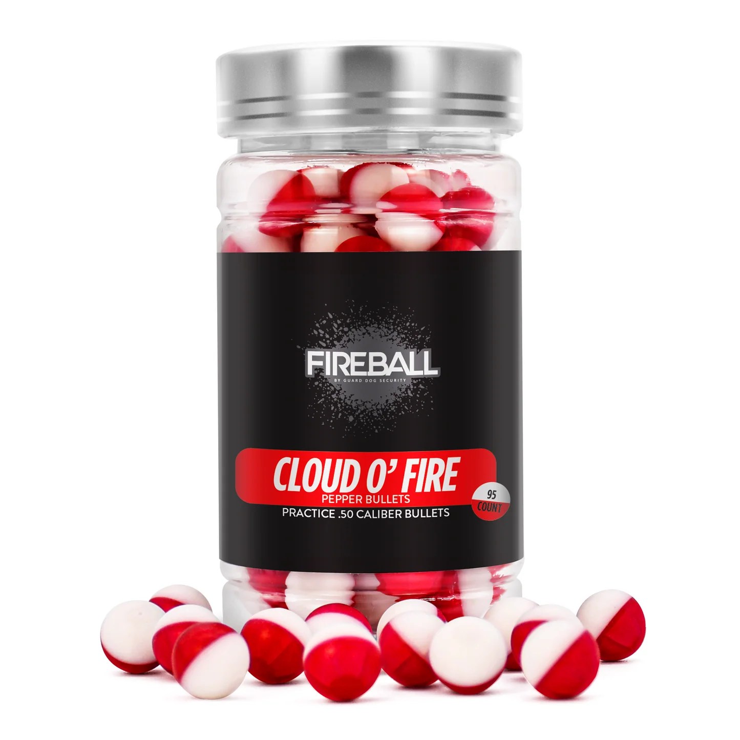 Buy Red Pepper balls online .50 Caliber PAVA rounds Guard Dog Security