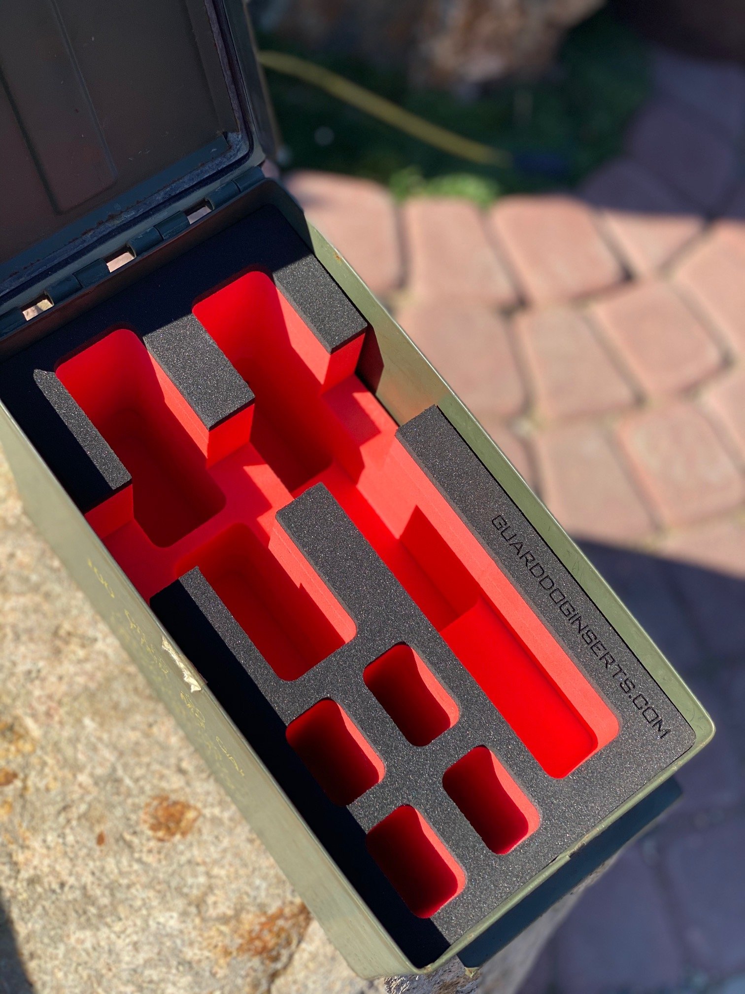 Generic Pistol Foam Insert for Ammo Can Guard Dog Foam Inserts