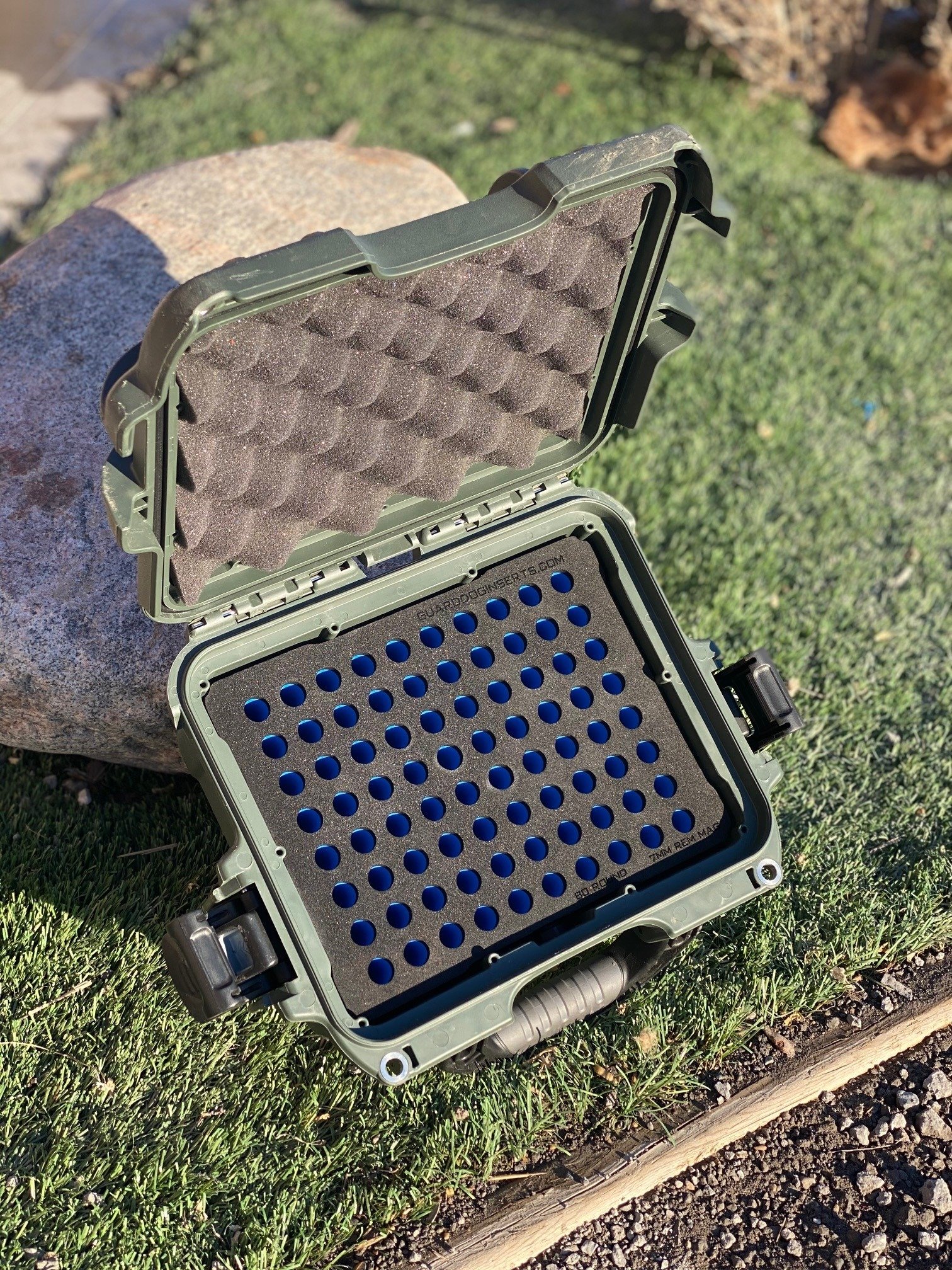 80 Round Ammo Foam Insert for NANUK 905 Guard Dog Foam Inserts