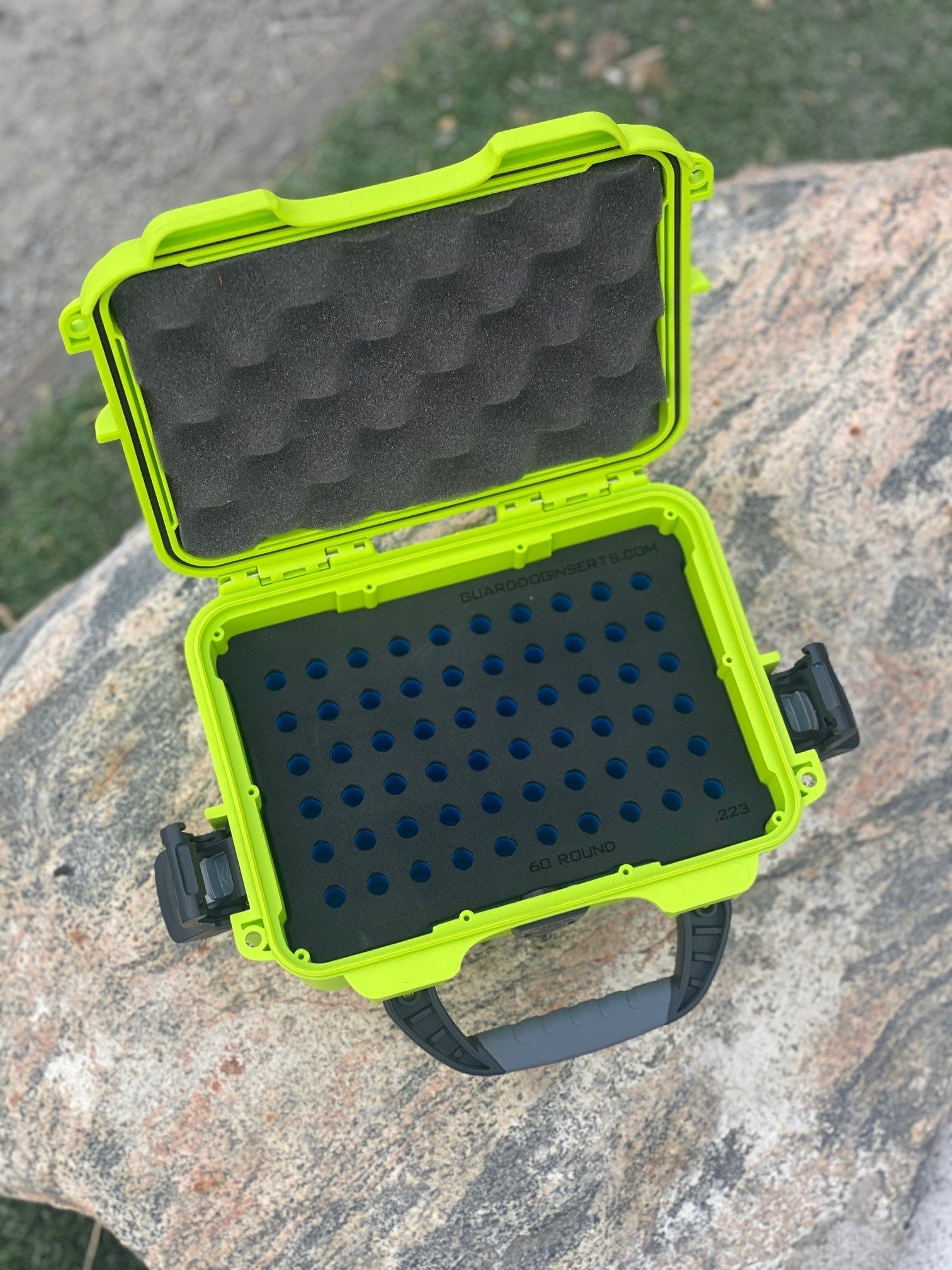 60 Round Ammo Foam Insert for NANUK 904 Guard Dog Foam Inserts