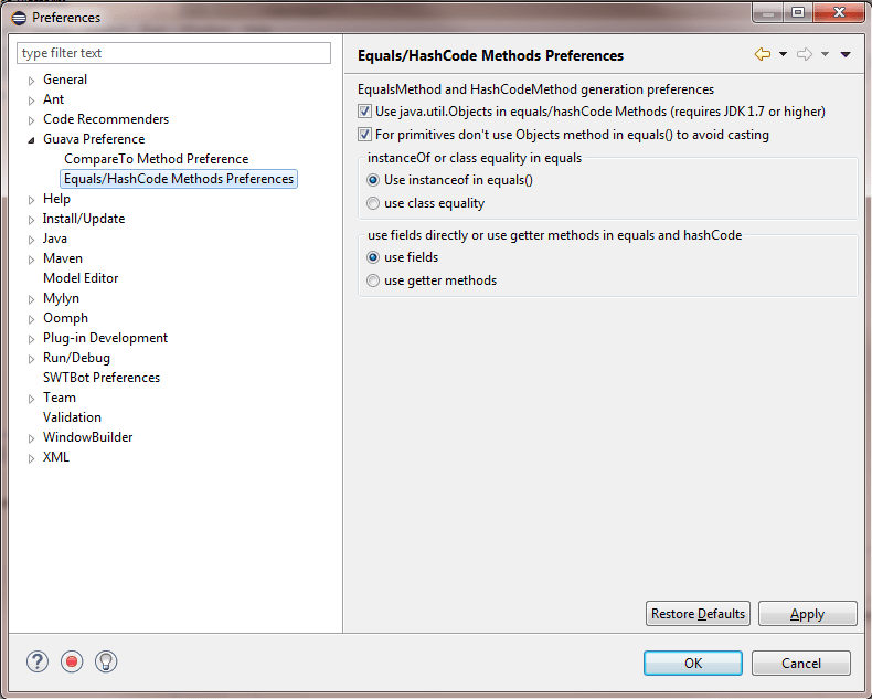 Guava Eclipse Plugin