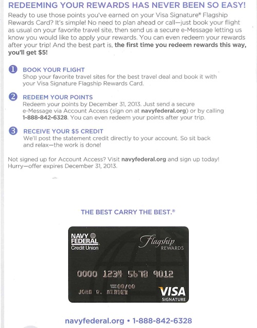 Navy Federal Rewards Card Visa Signature Flagship Rewards Credit Card Navy Federal Credit