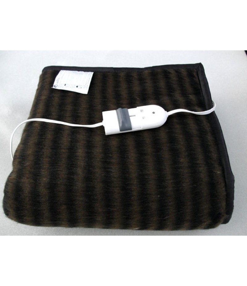 Black Deluxe Electric Blanket