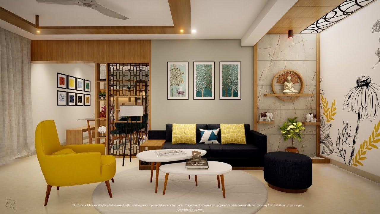 Living Area Gud Interiors Home interior designers in trivandrum