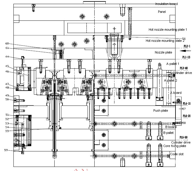 Design of Multicavity Injection Mold for Cushion Sealing Cover Gud Mould