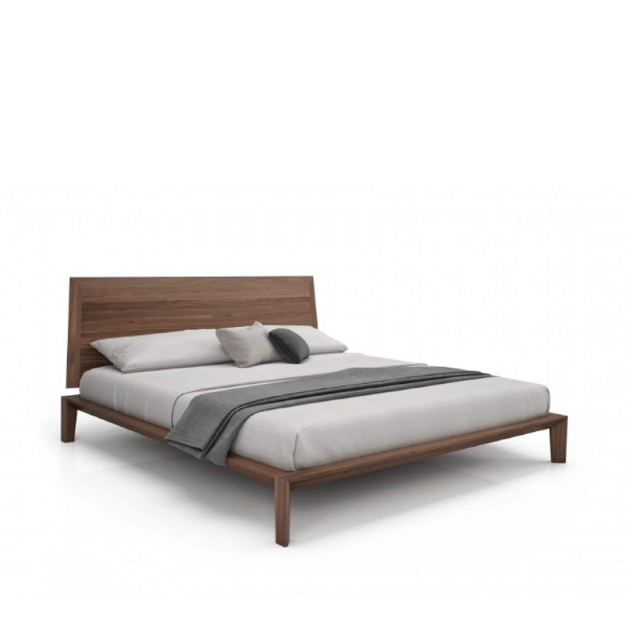 Dusk All Wood Queen/King Bed Guerard's Furniture