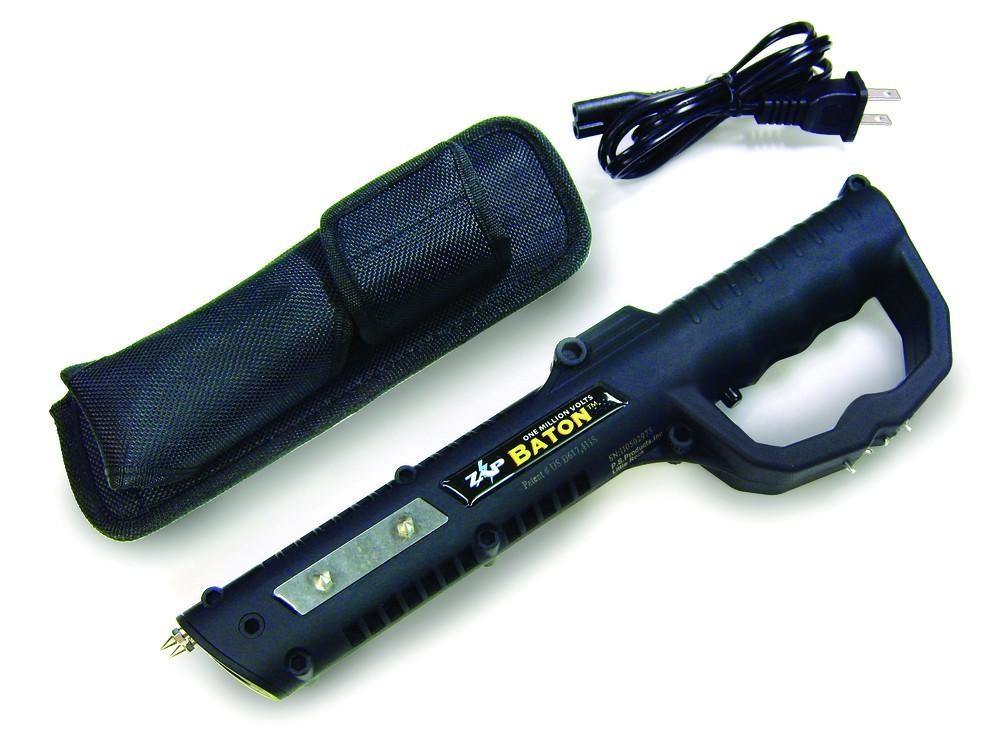 ZAP Rechargeable 4Contact Point Stun Baton 1M Guerrilla Defense