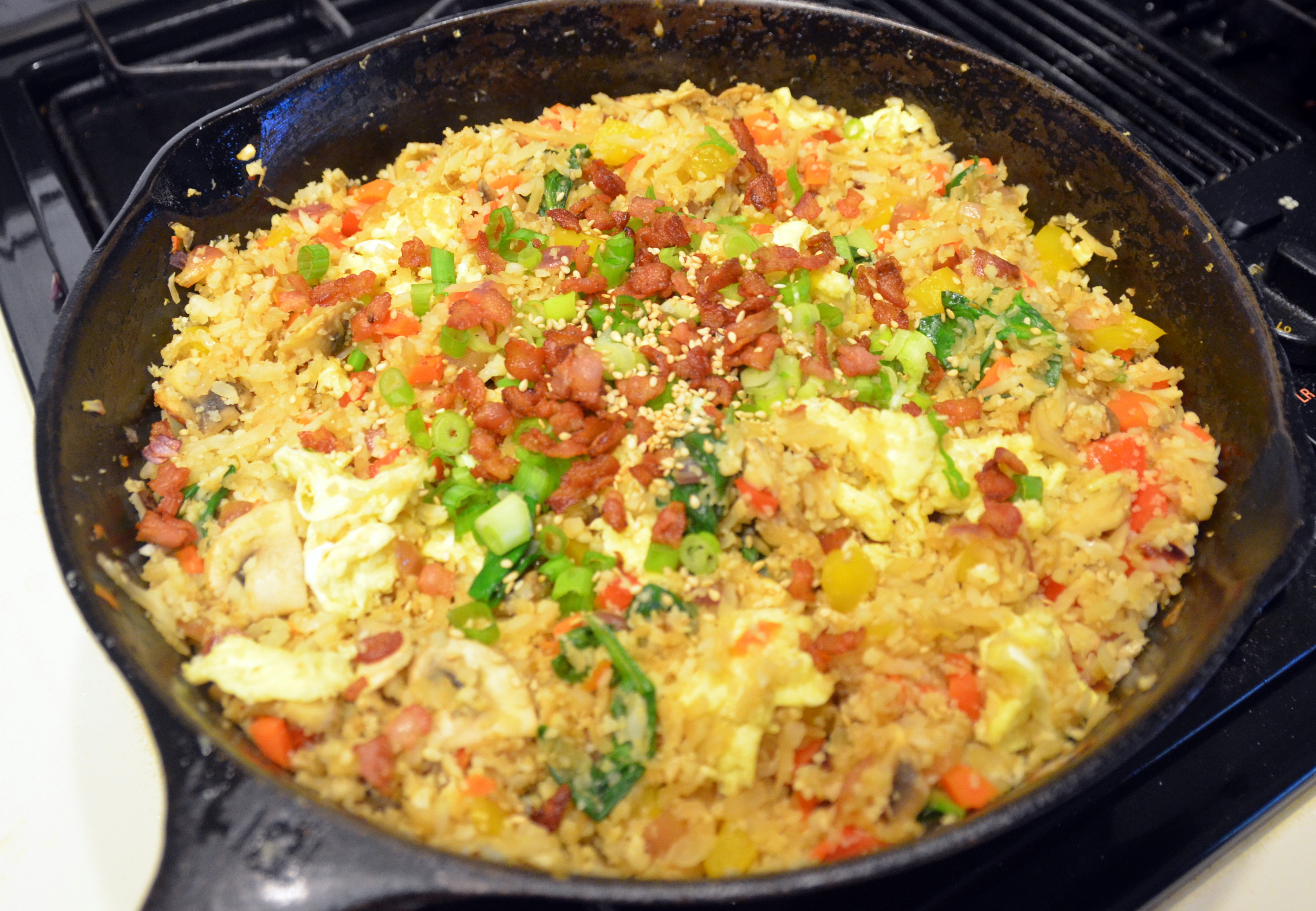 Cauliflower Fried “Rice” Guess Who's Cooking