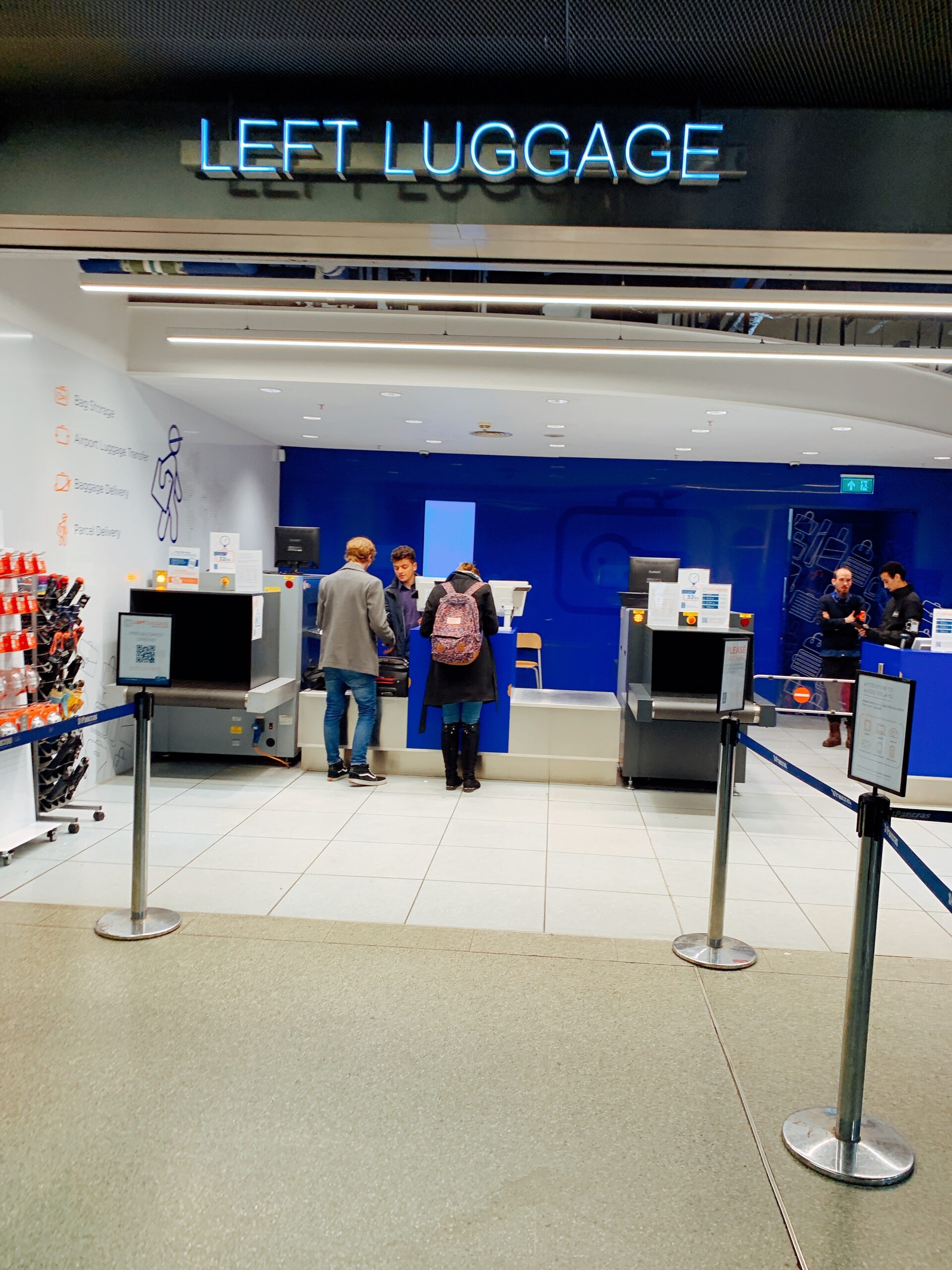 ♣ 倫敦│St Pancras/King’s Cross【Left Luggage】 行李寄放 奶油不飛的PlayGround