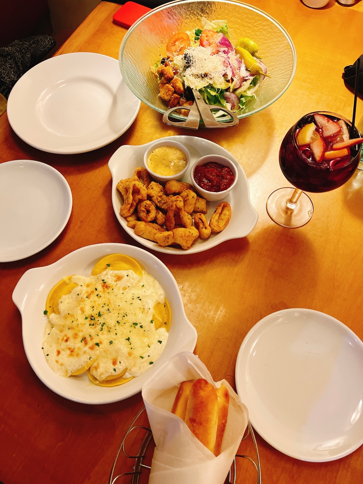 ♣ 阿拉斯加食記│Anchorage【Olive Garden Italian Restaurant】 奶油不飛的PlayGround