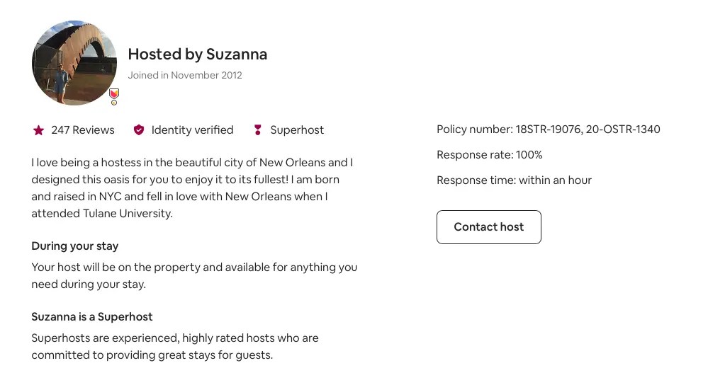 Examples Of Great Airbnb Profile & "About The Host" Descriptions Guest Hook