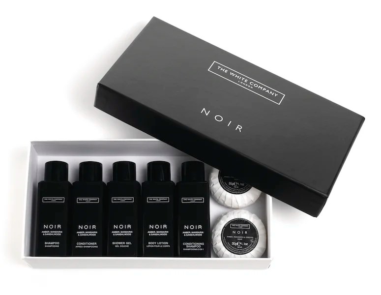 The white company Noir Guestify Passion for guests