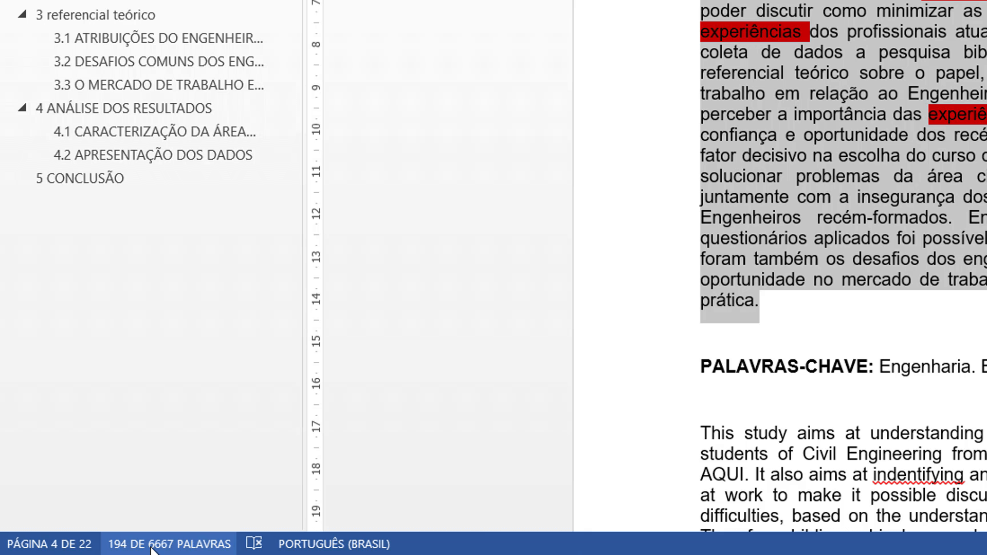 Quantas Palavras Tem Que Ter No Resumo Do Tcc Resumo Tcc Veja Como