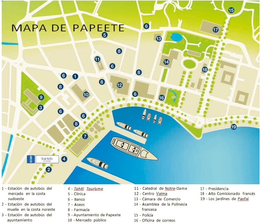 Pain Points De Papeete Tahiti Guía de Tahití en la Polinesia Francesa Guiapolinesia