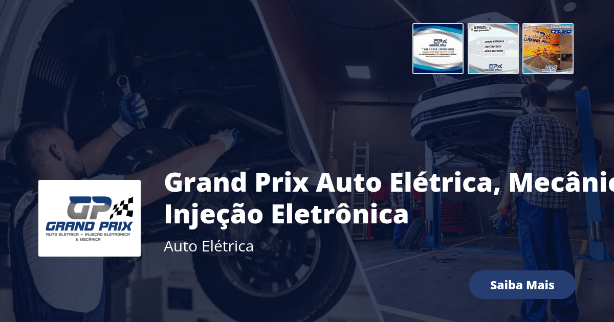 Grand Prix Auto Elétrica, Mecânica e Injeção Eletrônica em Taubaté/SP