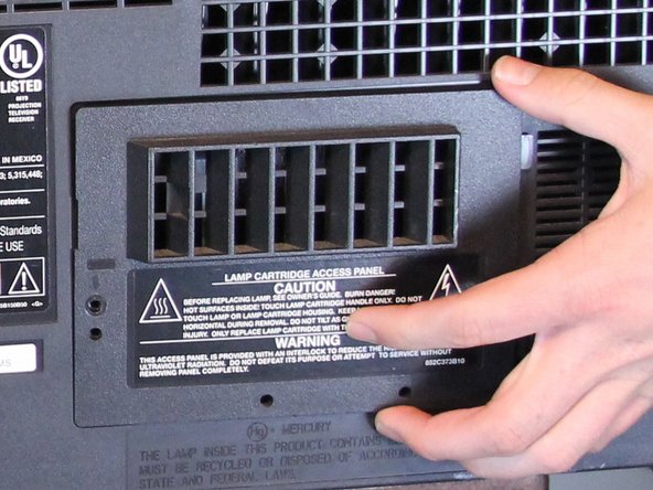 The lamp cartridge assembly is designed to be replaced by the tv. Mitsubishi Wd57734 Lamp Ballast Replacement Ifixit Repair Guide