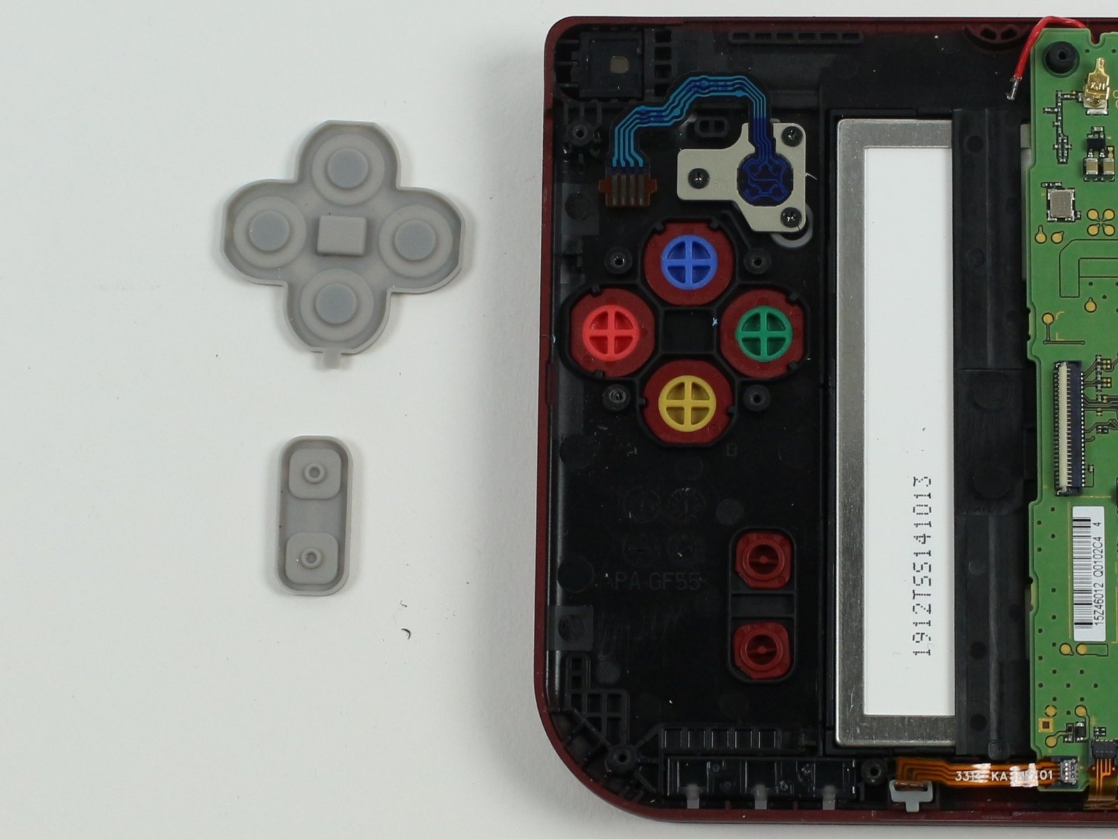 Nintendo 3DS XL (2015) Action Buttons Board