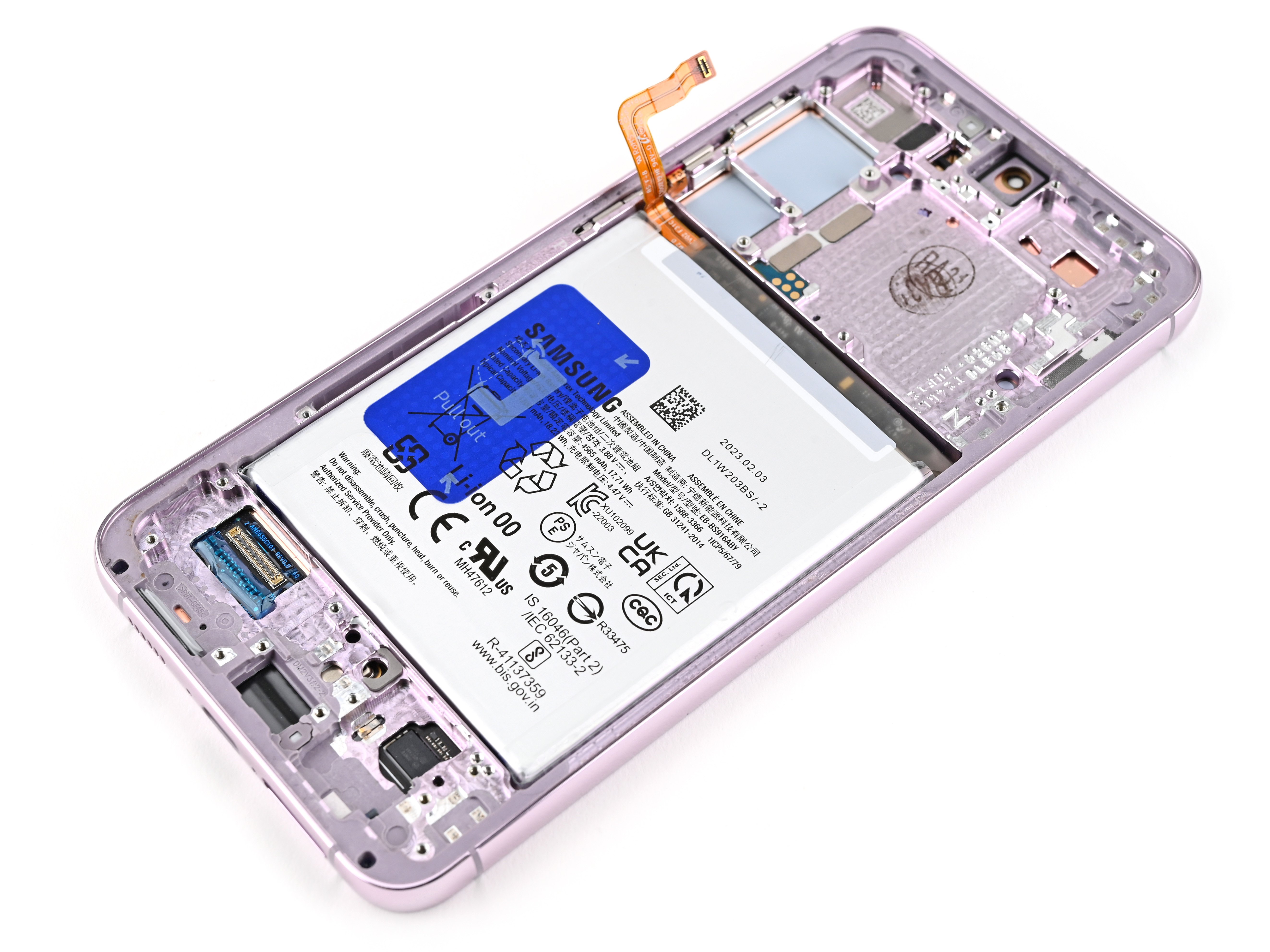Samsung Galaxy S23 Plus Screen and Battery Assembly Replacement