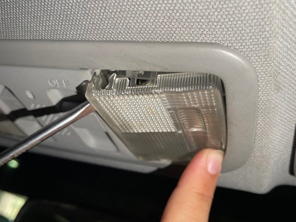 Замена лампы подсветки купола Honda Civic 2006-2011 - HD01