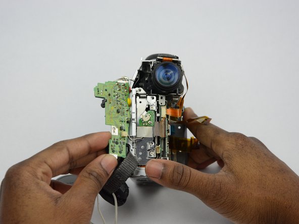 Замена объектива Canon ZR70MC - HD01