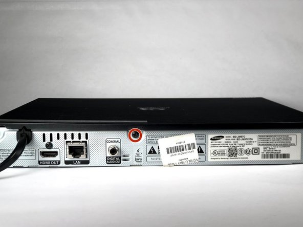 Замена шнура питания Samsung BD-JM57C - HD01