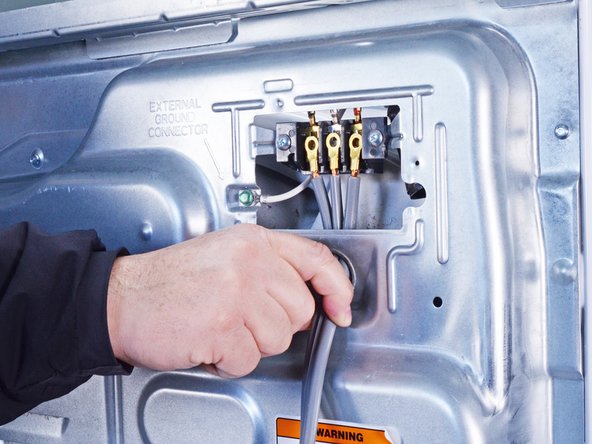 Замена шнура питания сушильной машины Whirlpool - HD01