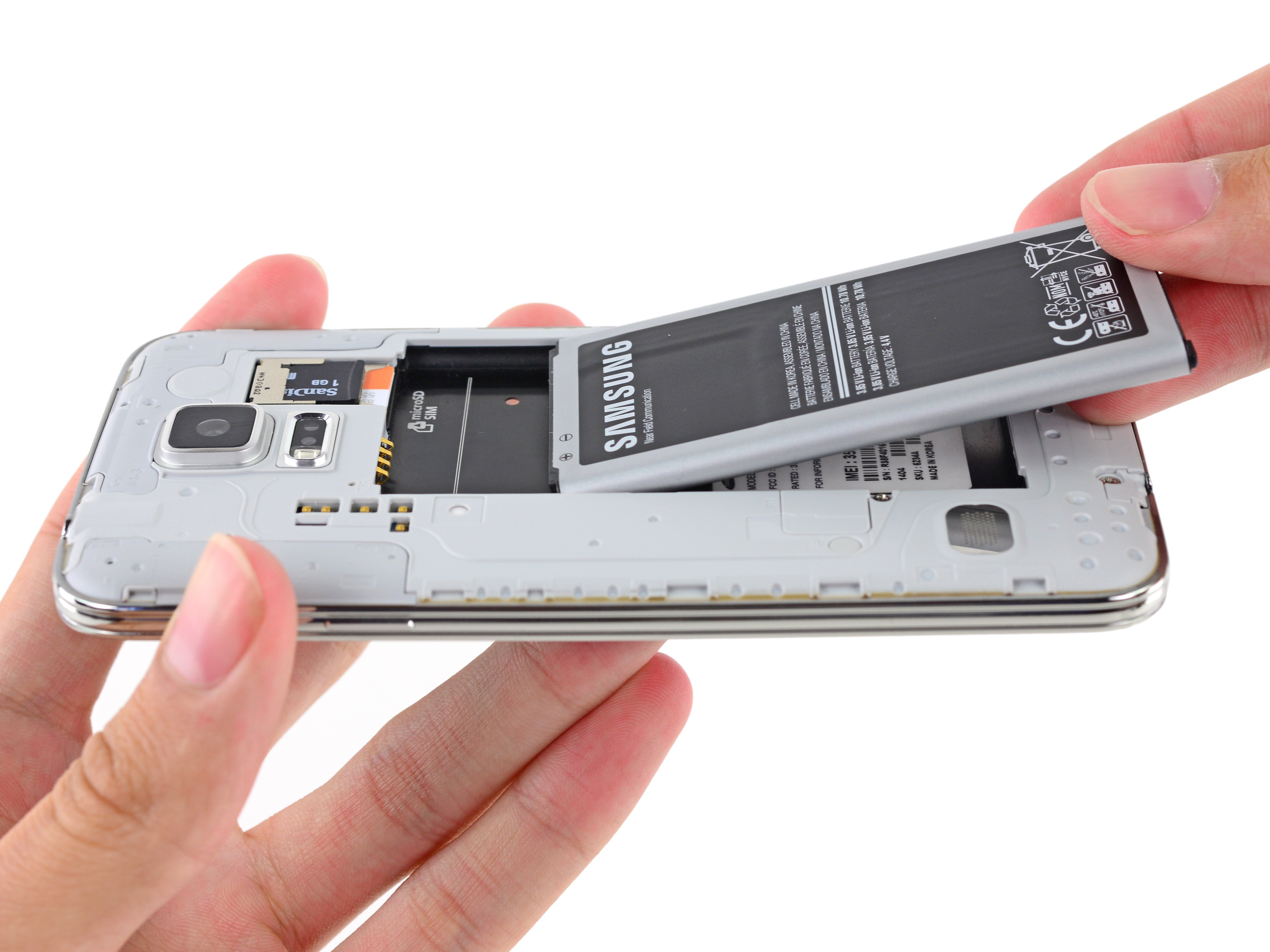 Samsung Galaxy S5 Vervanging Van De Batterij - Ifixit Reparatiehandleiding