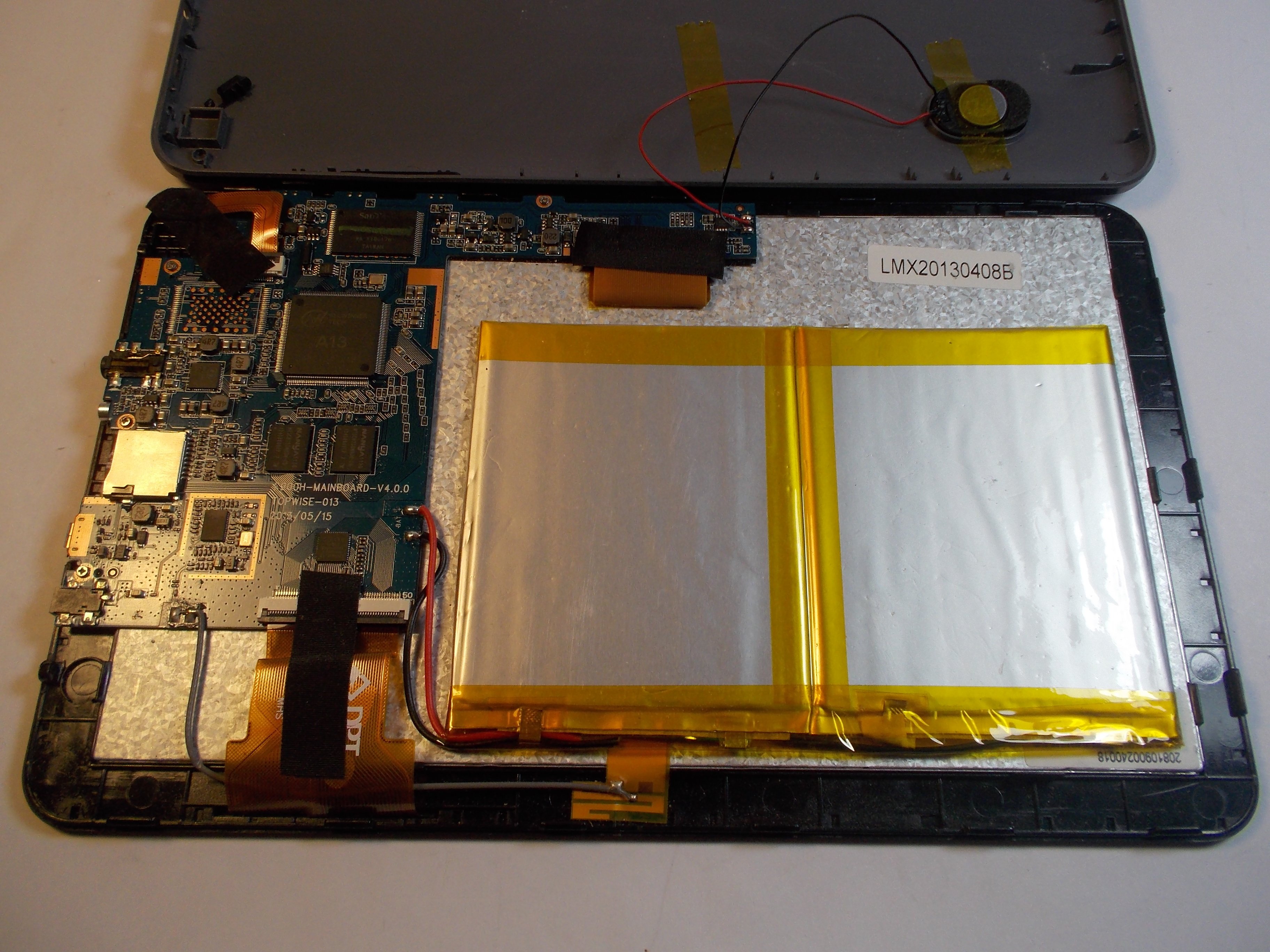 Computer types and their parts Mind Map