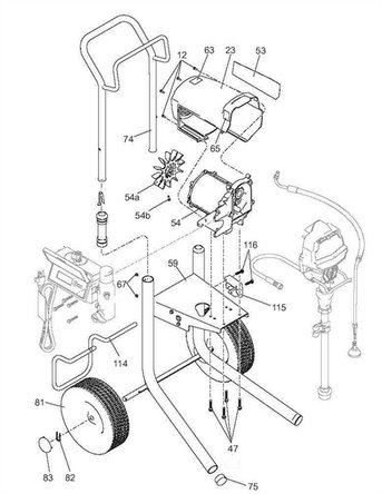 Graco Ultra 395, 495, 595 Hi-Boy Parts Breakdown | atelier-yuwa.ciao.jp