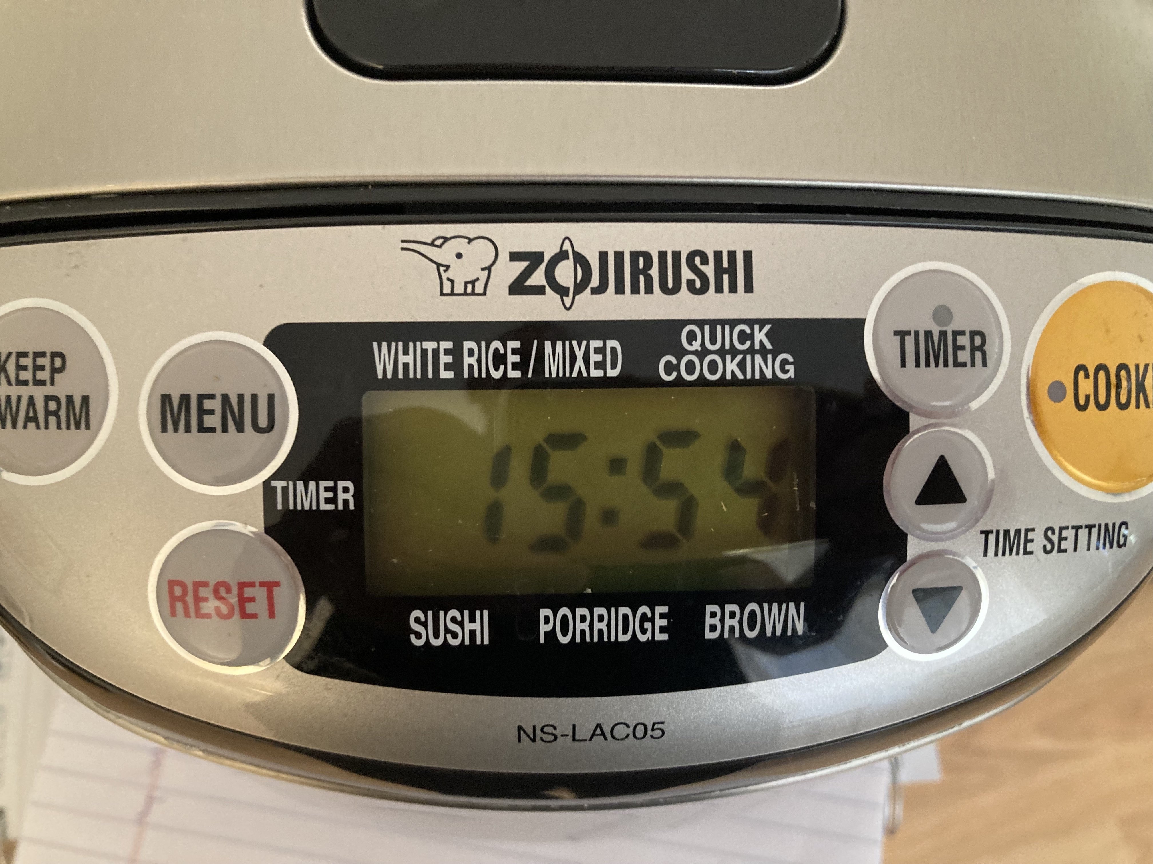 Zojirushi rice cooker & warmer NS LACO5 munimoro.gob.pe