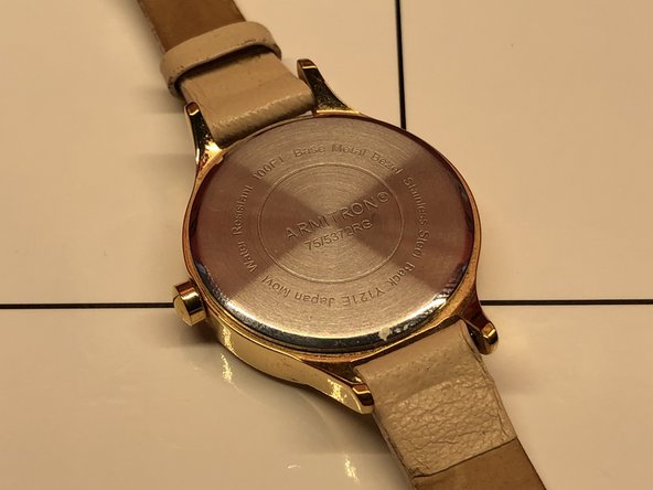 Base Metal Bezel 1306 Fmdfb120 If223 Japan Movement Fmd Stainless Steel Watch | Ebay Armitron Base Metal Bezel Stainless Steel Back Battery Replacement - Ifixit Repair Guide