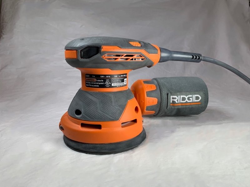 RIDGID 18V Cordless Random Orbit Sander (Tool Only) R8606B, 54 OFF