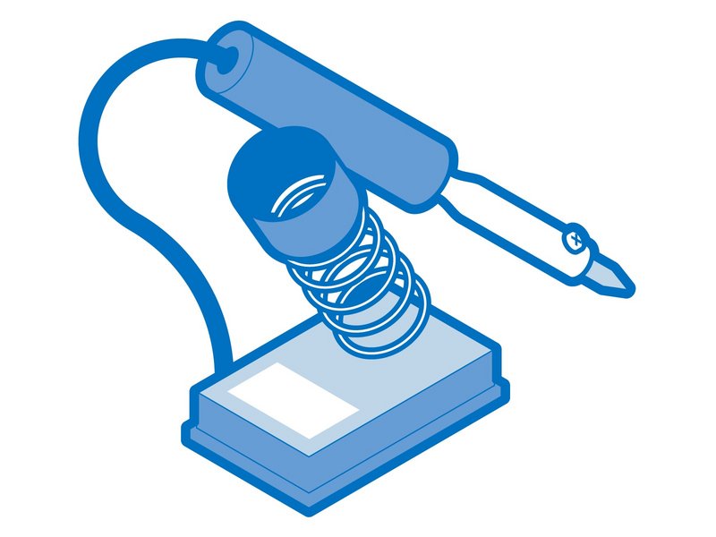 Soldering Iron Drawing
