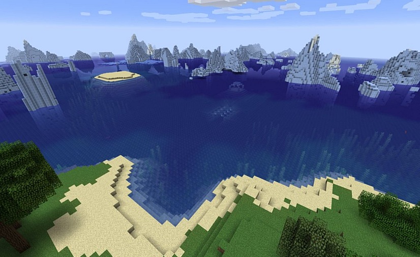 Coast with Icebergs Seed for Minecraft 1.16/1.15.2/1.15/1