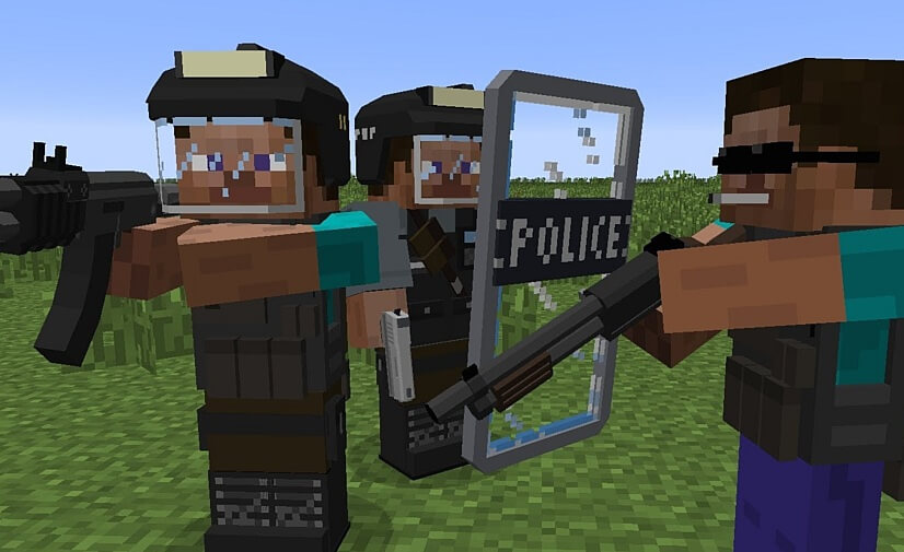 Download the Flan’s Modern Weapons Pack mod for Minecraft 1.12.2/1.8