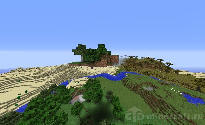 Rich Desert Seed for Minecraft 1.16.3/1.15.2/1.14.4/1.13.2/1.12.2/1.11.1/1.10.2/1.9.4/1.8.9