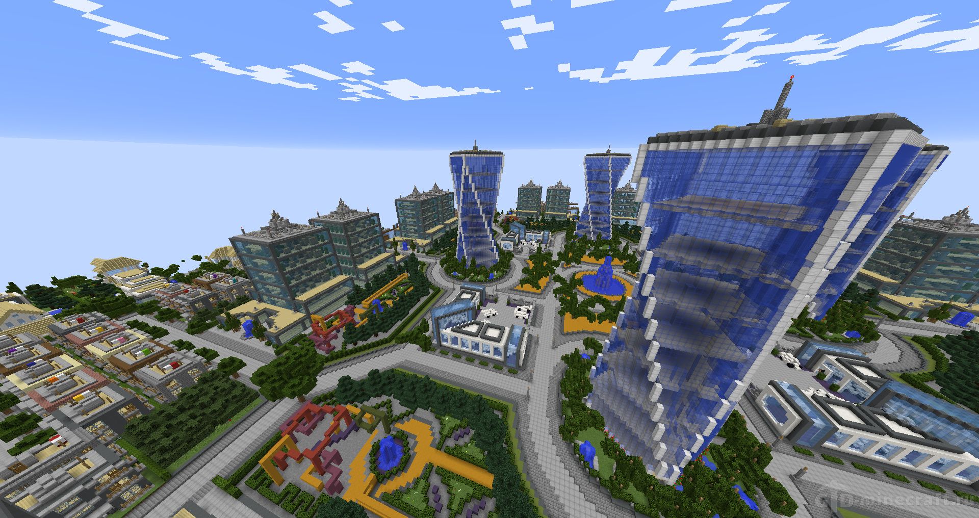 Download the European City Map for Minecraft1.13/1.12.2/1.12.1/1.12/1.