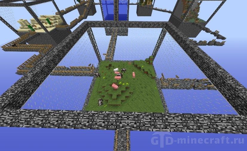 Download Cube Survival map for Minecraft 1.12.2 for free