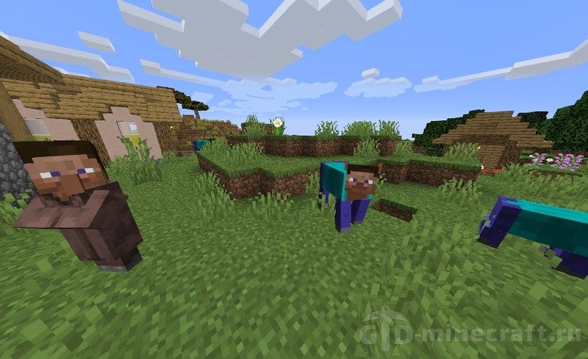 Download The Steve texture pack for Minecraft 1.15.2/1.15/1.14.4 for free