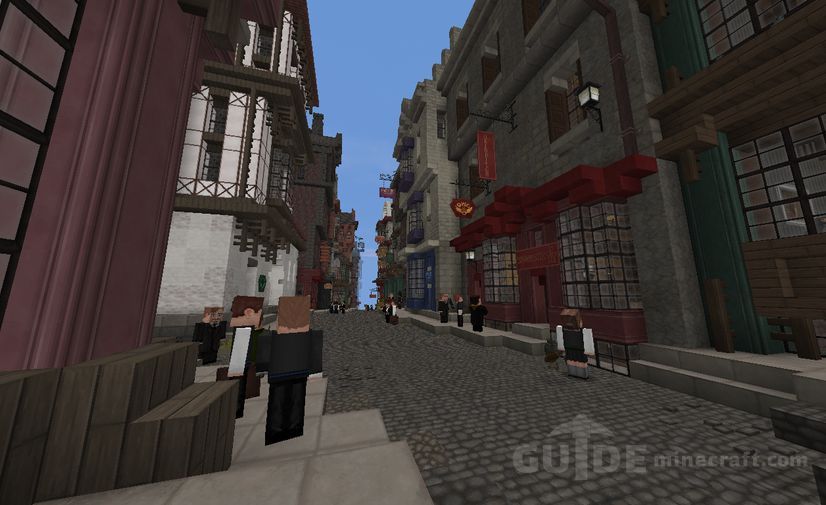 Witchcraft and Wizardry Map download for Minecraft 1.13.2/1.16.3