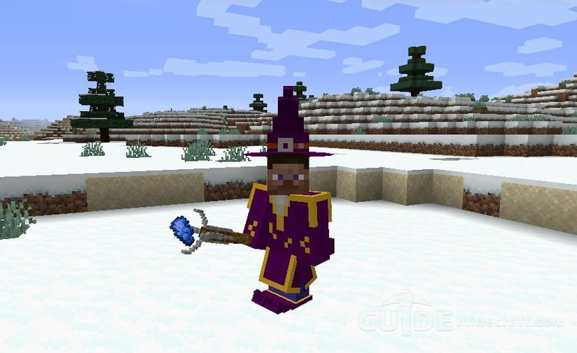 Download Wizard Staff mod for Minecraft 1.16.5/1.15.2 for free
