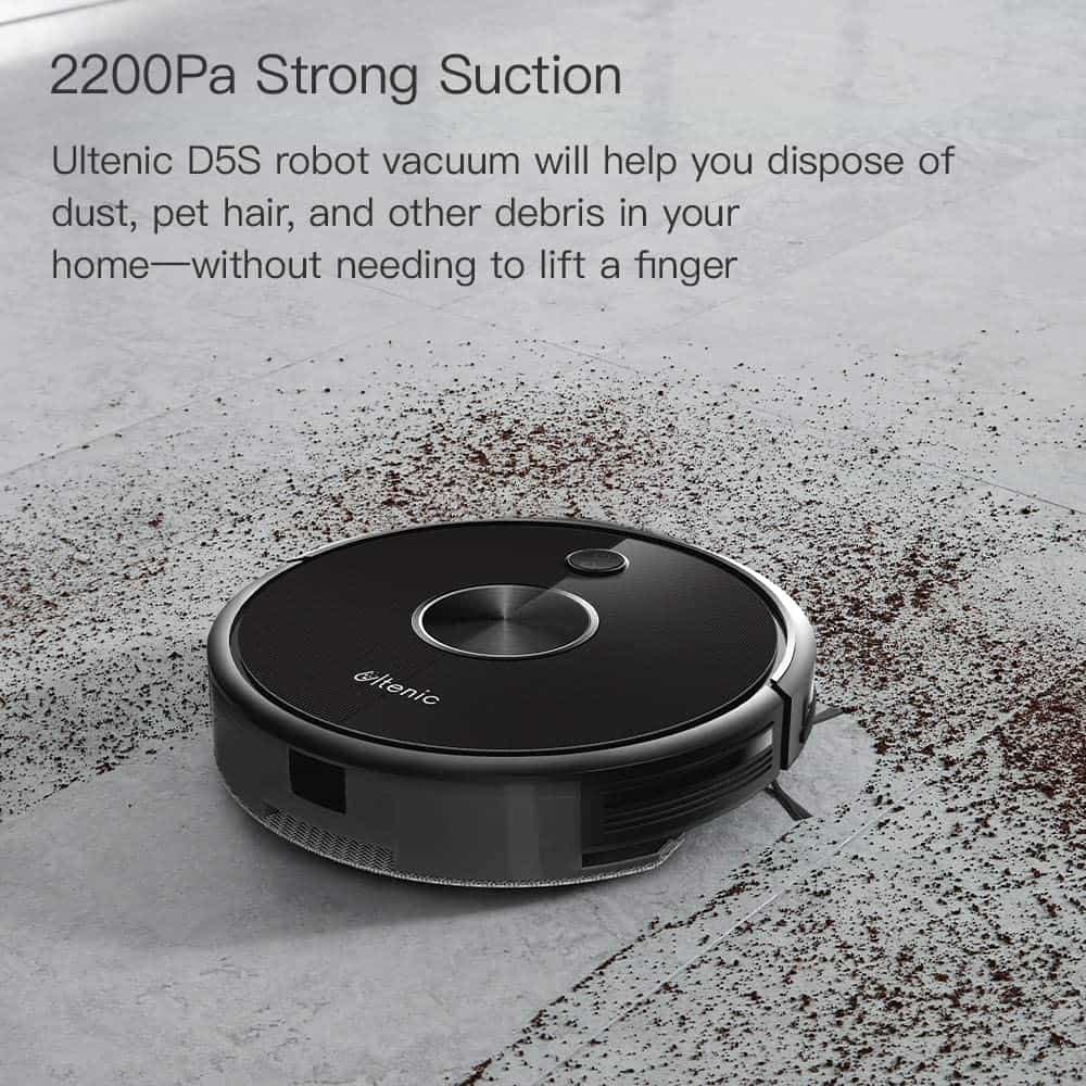Aspirateur robot Ultenic D5s test et avis complet guiderobots.fr