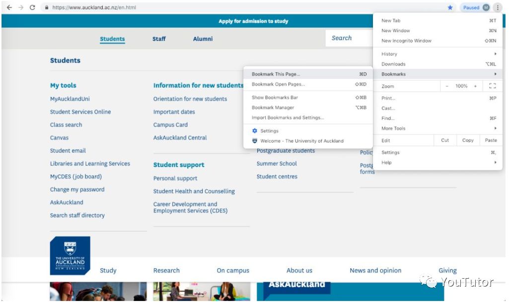 Canvas指南 UOA学生手册