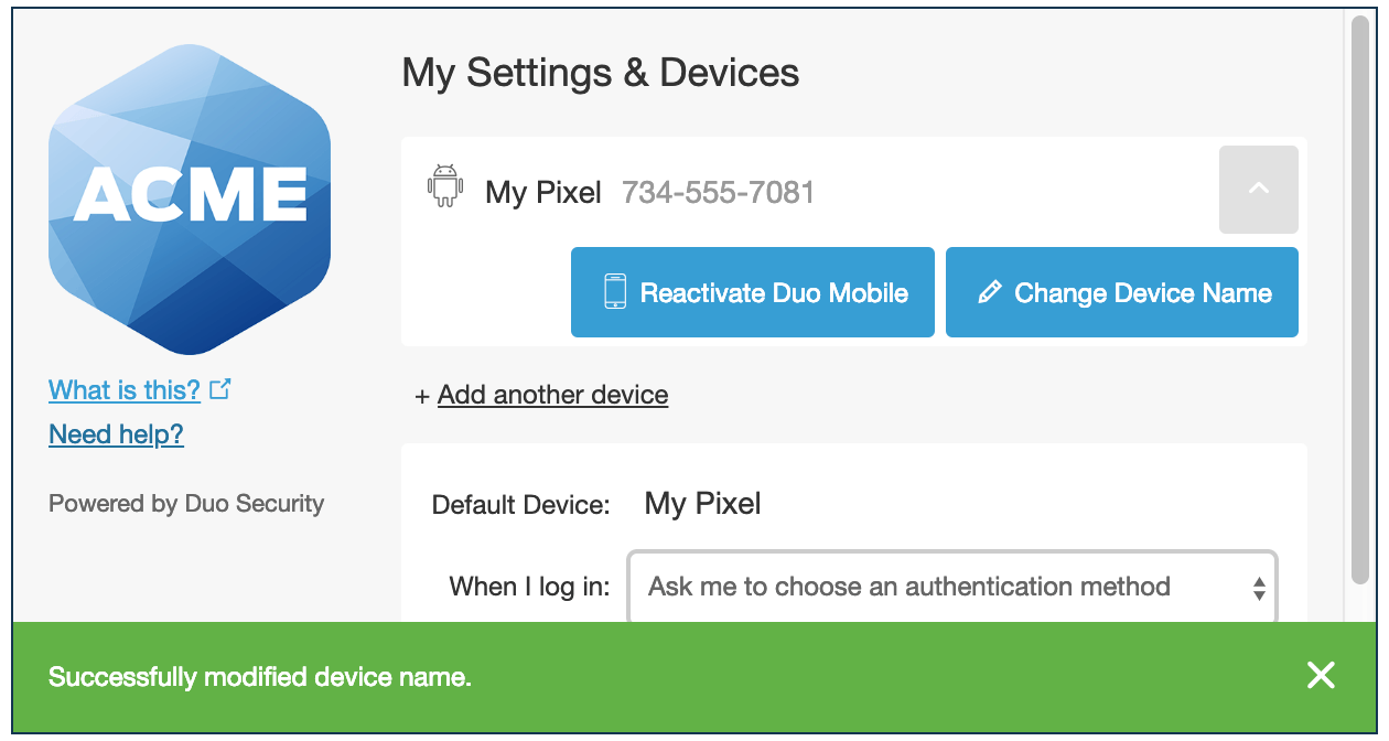 Add a New Device Guide to TwoFactor Authentication · Duo Security