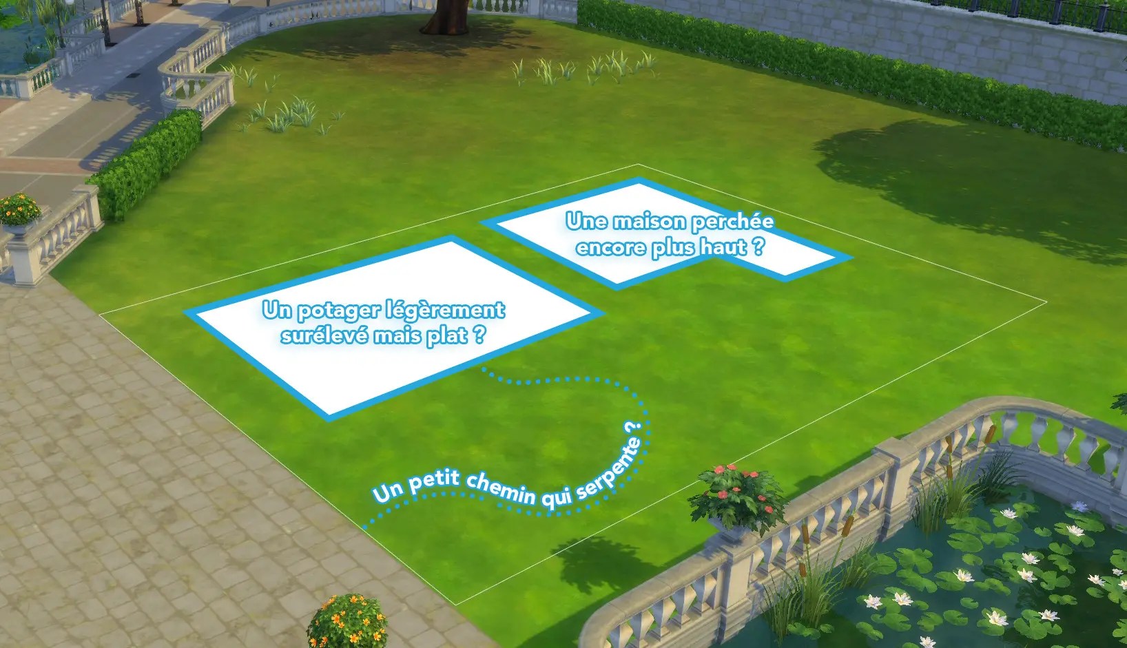 Astuces sur le modelage du terrain Tutoriel Les Sims 4 Fezet