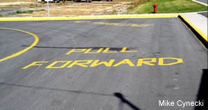 SRTS Guide: Curb Striping and Other Pavement Markings