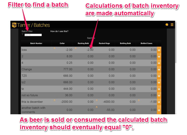 Using Batch History/Batch Accounting